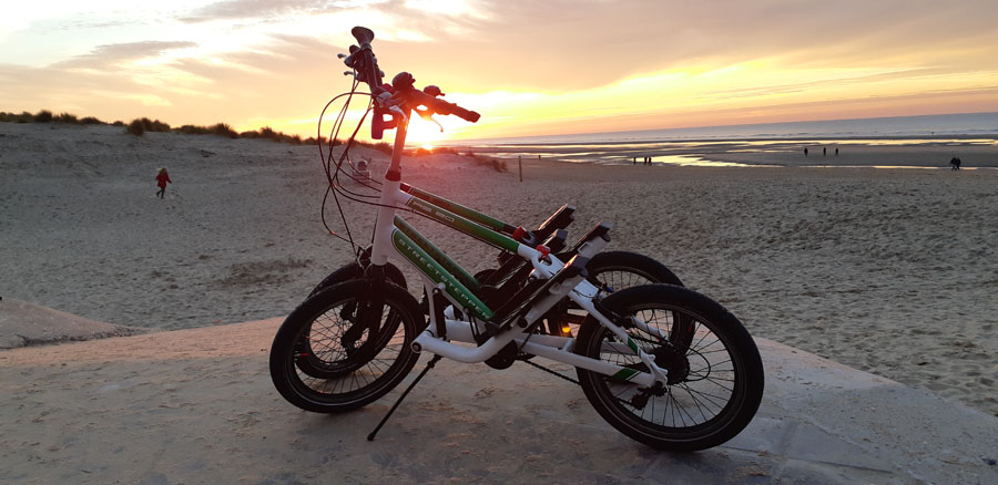 Streetstepper aan zee